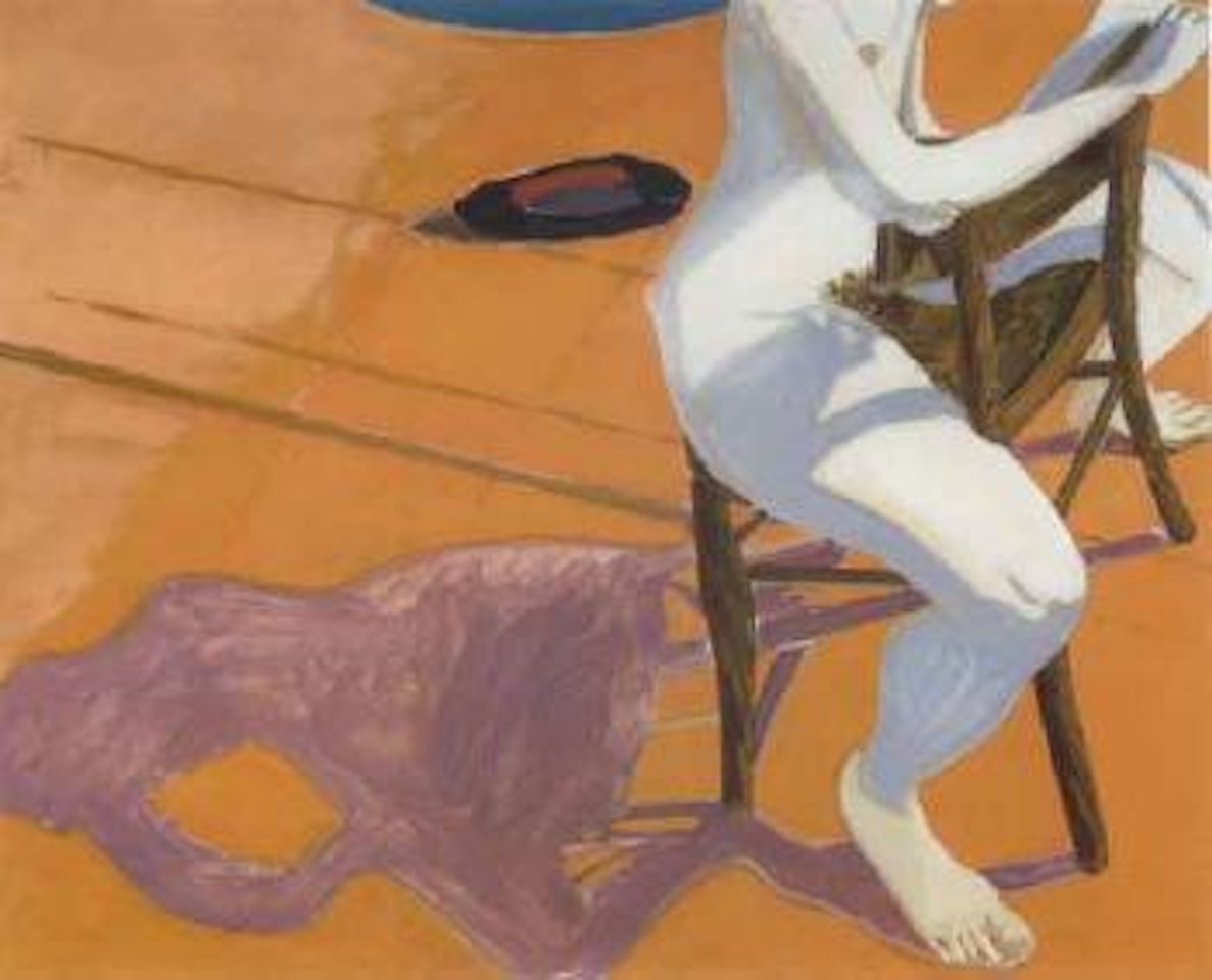 Untitled - seated female nude by Norbert Tadeusz
