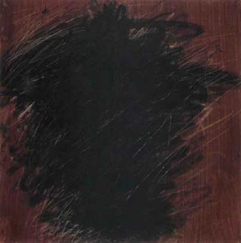 Untitled - over painting by Arnulf Rainer