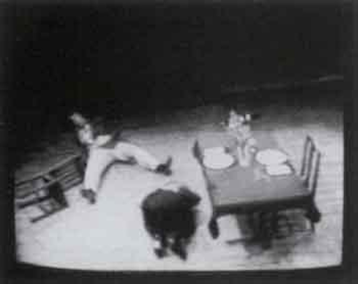 Violent incident - man/woman segment by Bruce Nauman