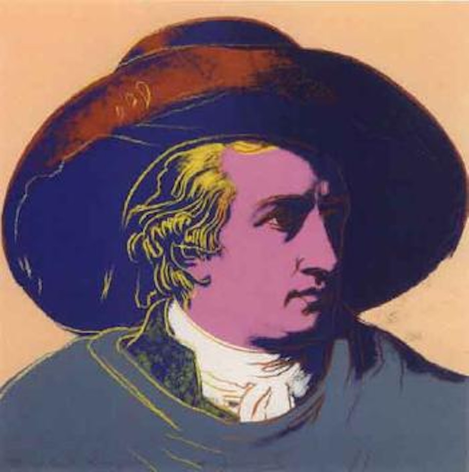 Goethe by Andy Warhol