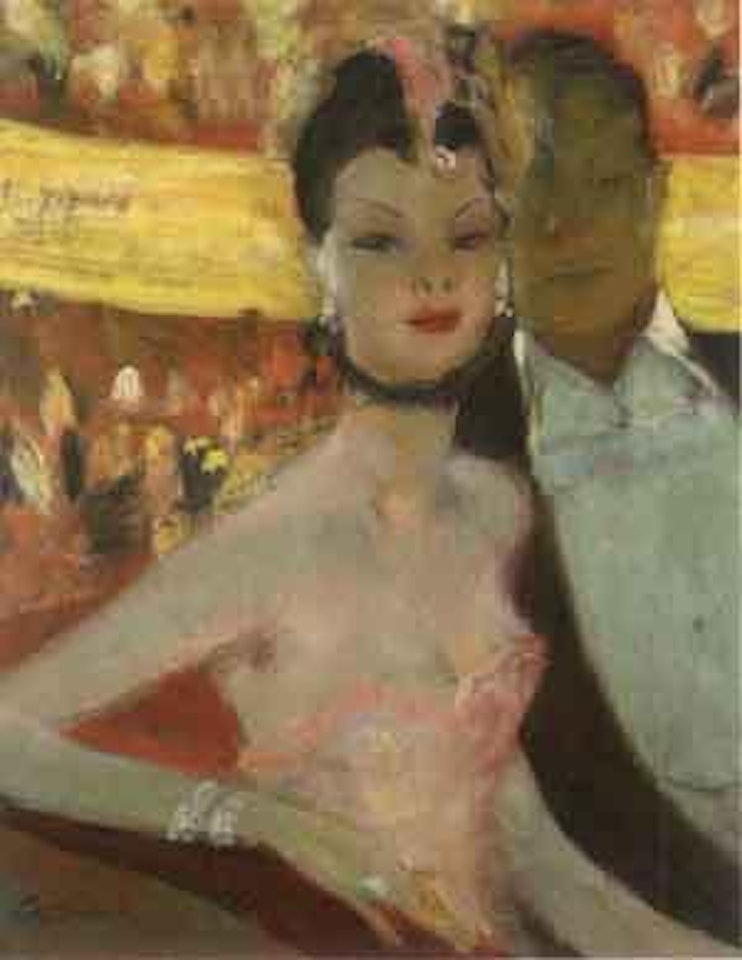 A l'Opera by Jean Gabriel Domergue