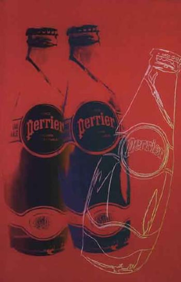 Pink Perrier by Andy Warhol