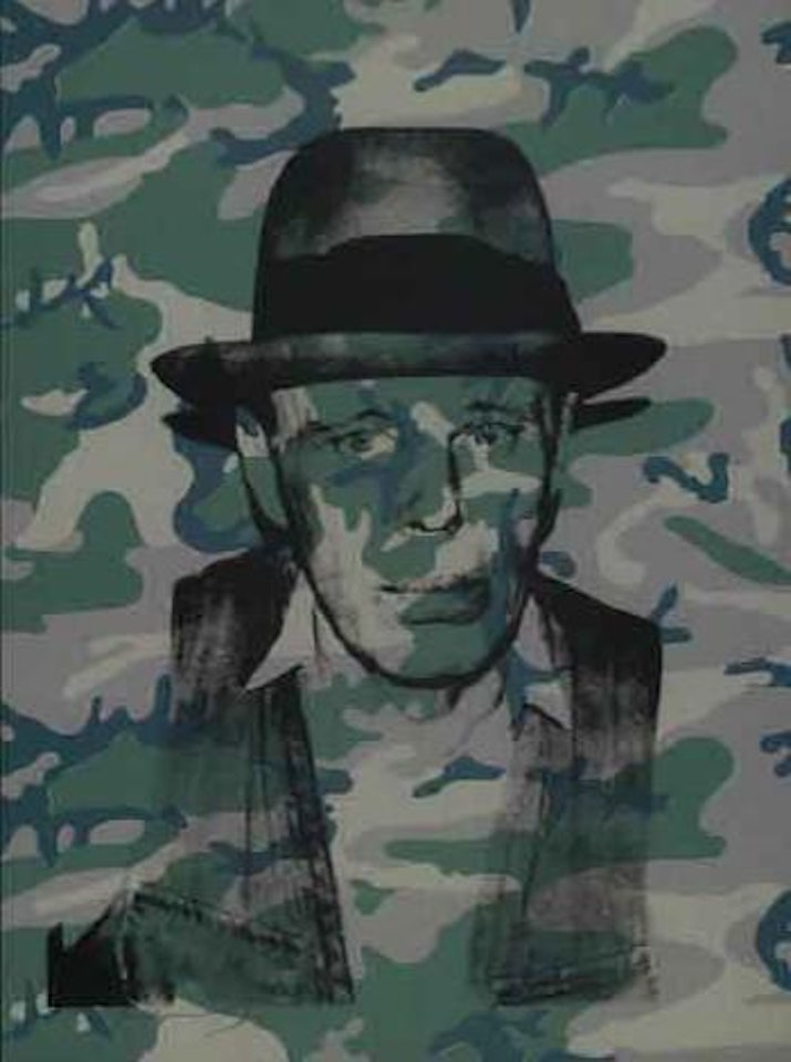 Joseph Beuys, in memoriam by Andy Warhol