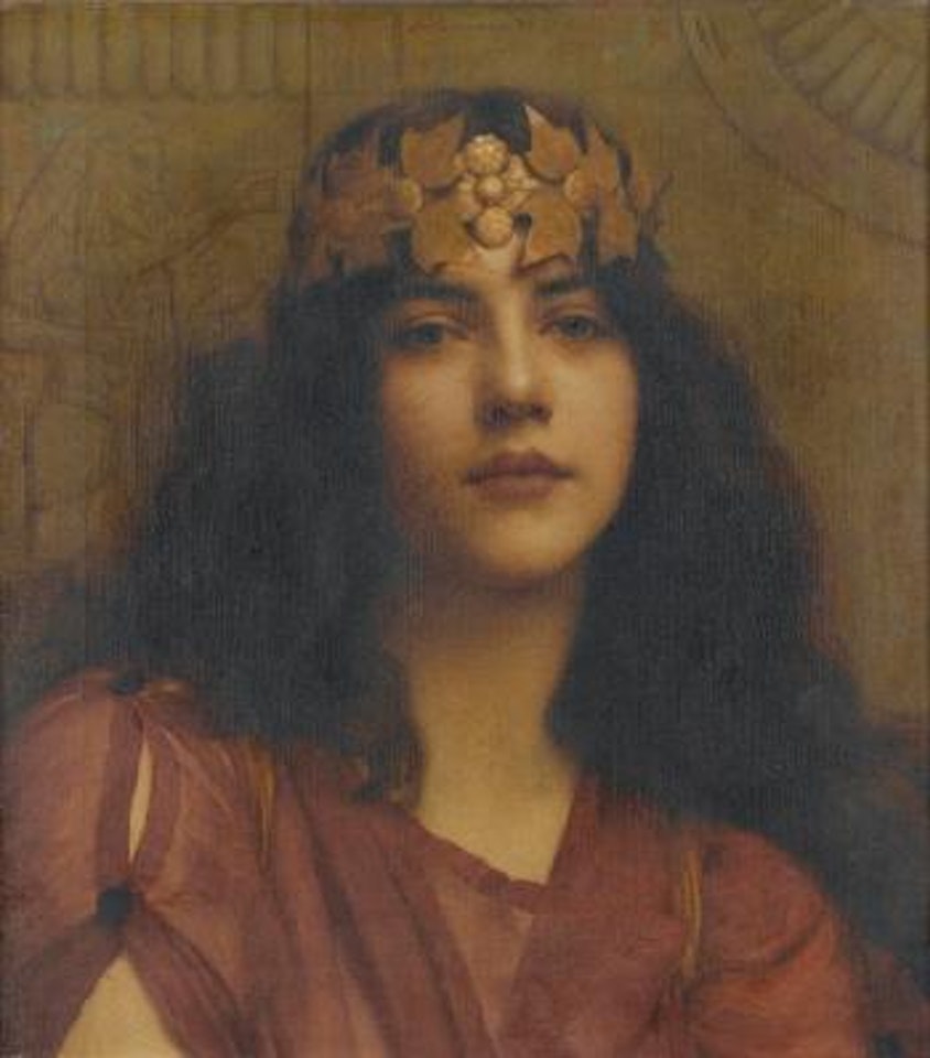 Persian princess by JOHN WILLIAM GODWARD, R.B.A.