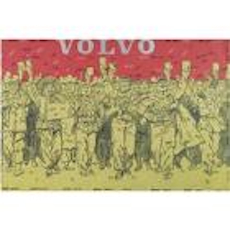 Great criticism Volvo by Wang Guangyi