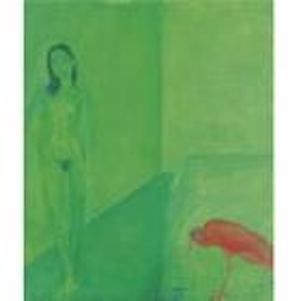 Green room no.2 by He Duoling