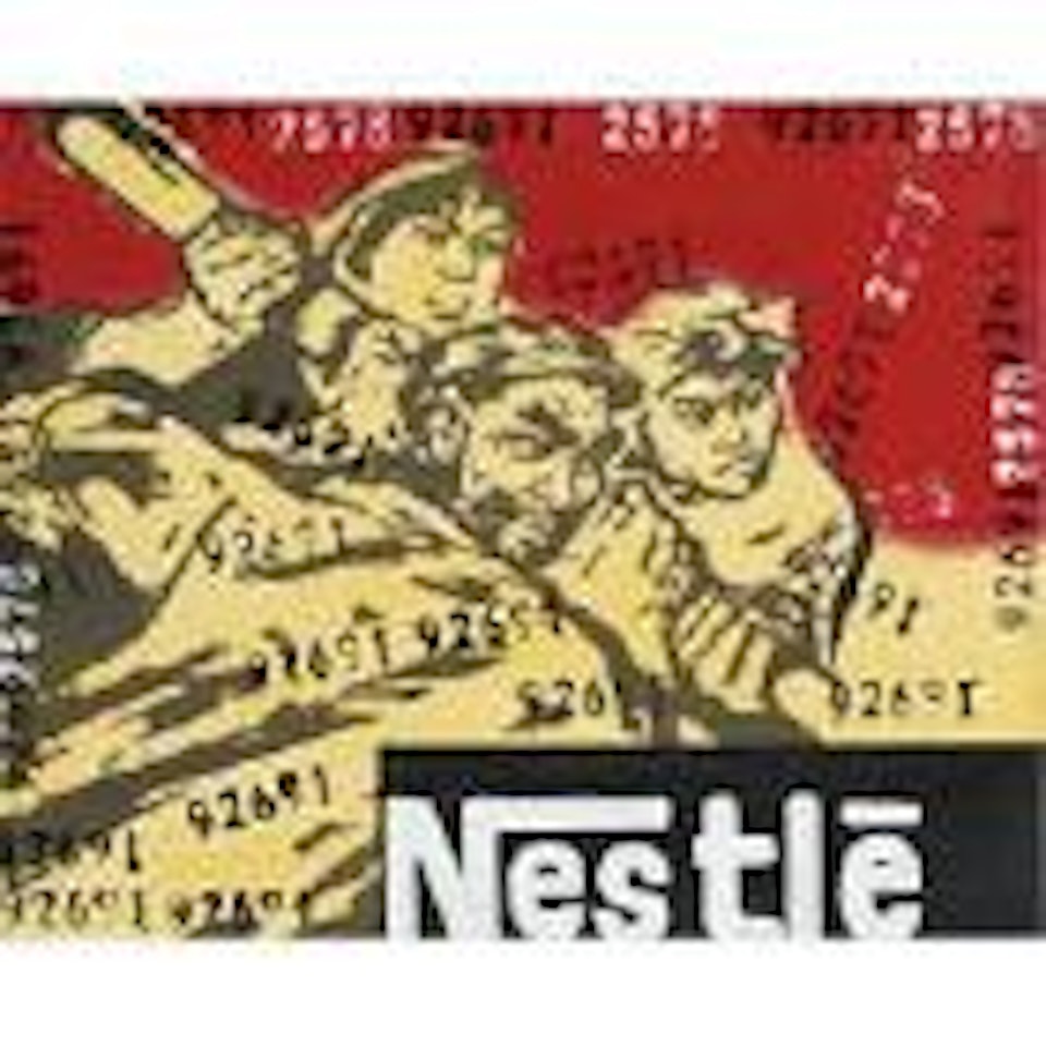 Great criticism, Nestle by Wang Guangyi
