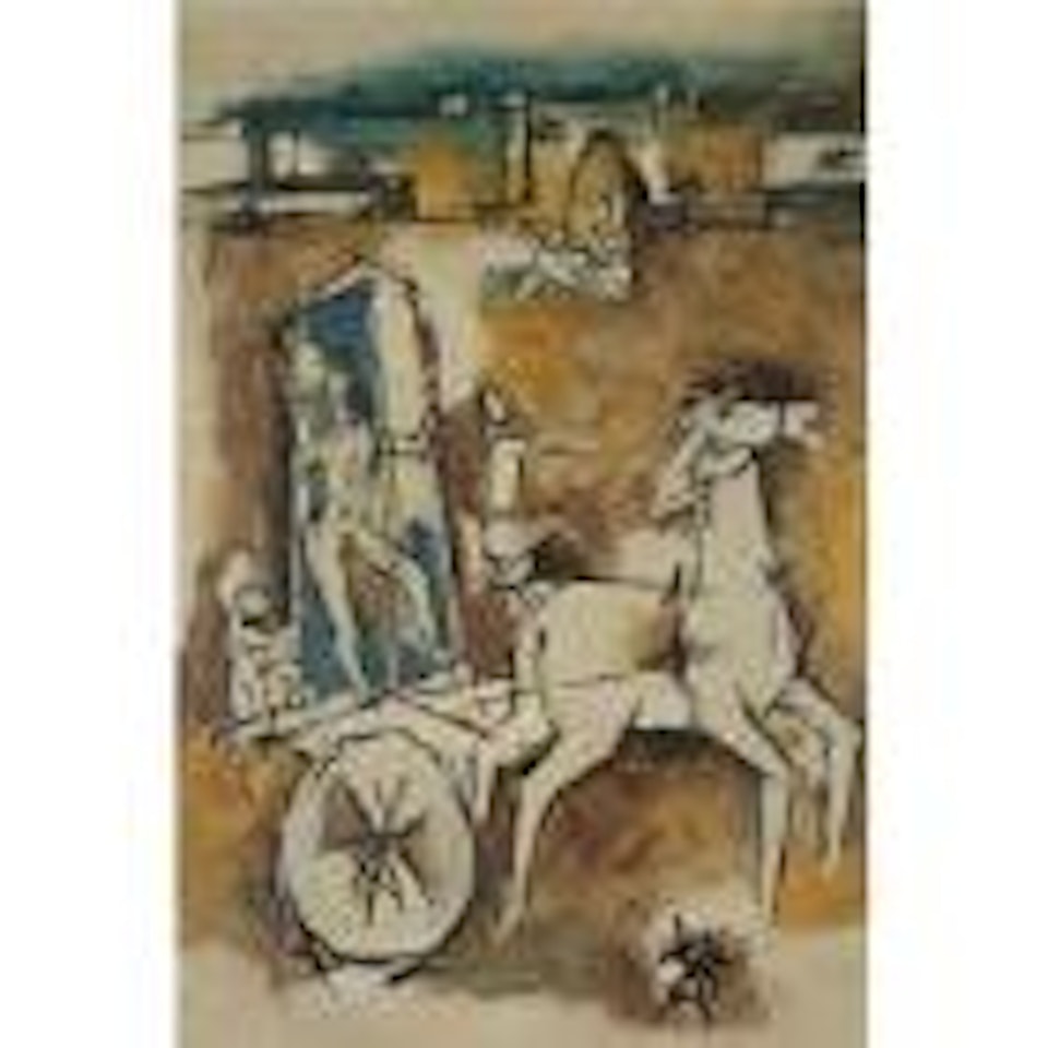 Untitled by M.F. Husain