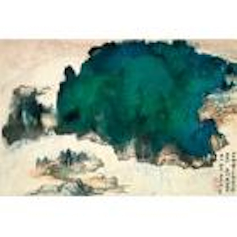 Landscape by Zhang Daqian