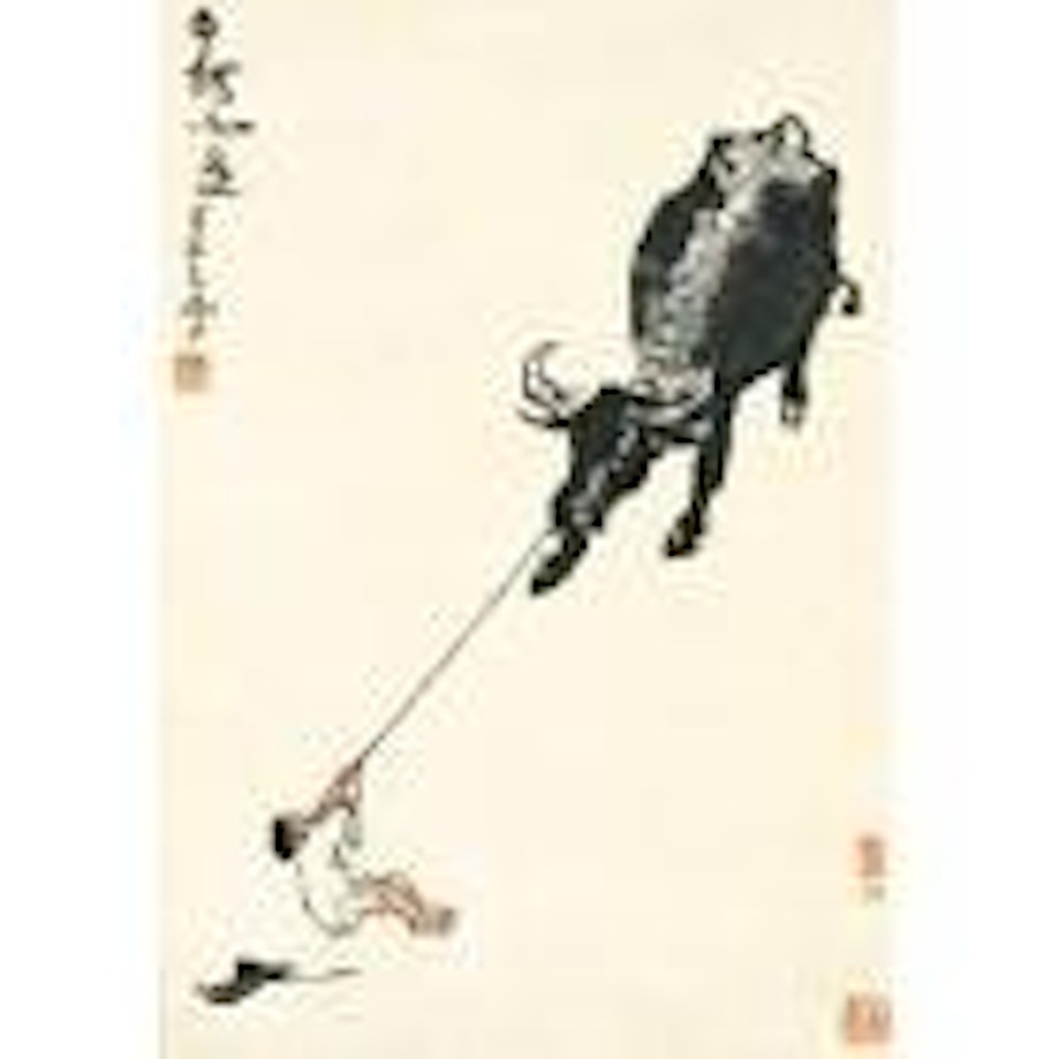 Why so stubborn by Li Keran