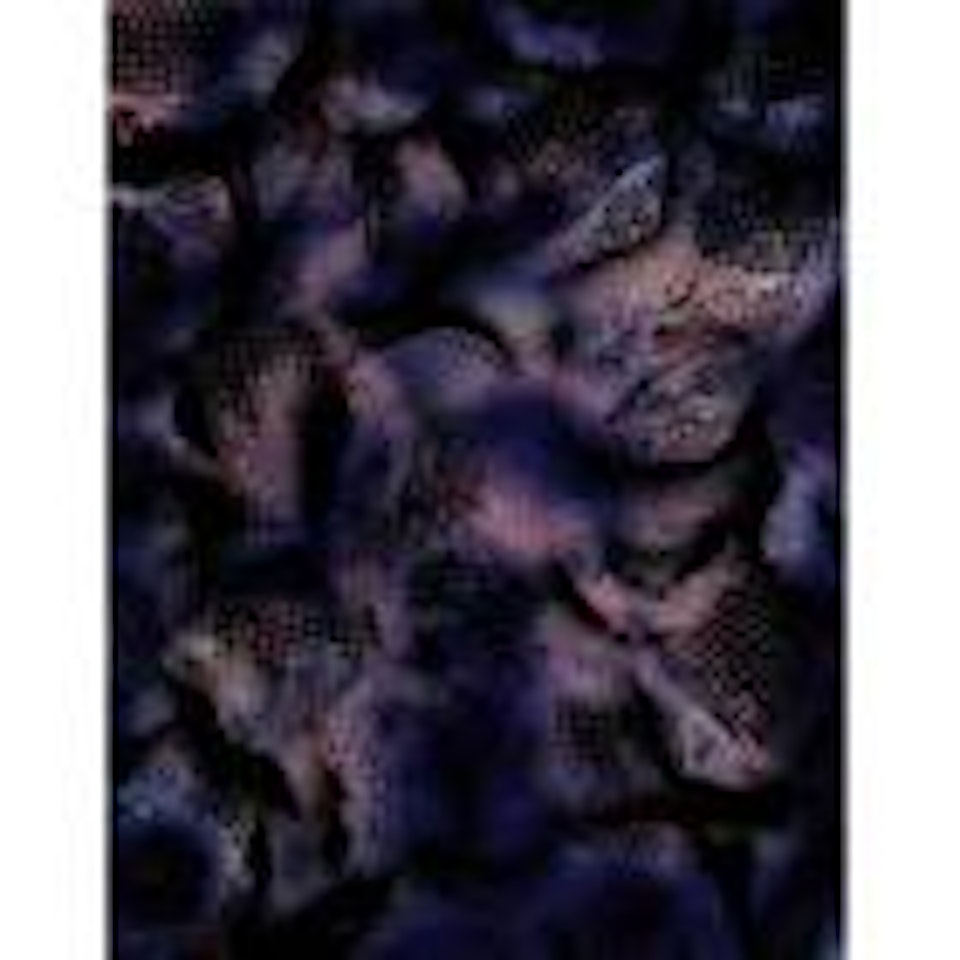 Clouds in the morning sky by Yayoi Kusama