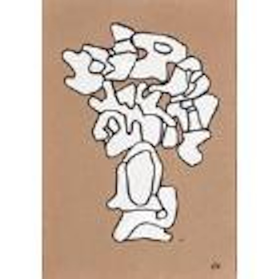 Vase de fleurs by Jean Dubuffet