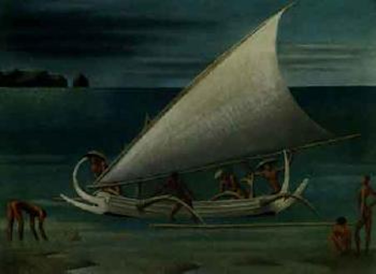 Fishermen, Bali by Miguel Covarrubias