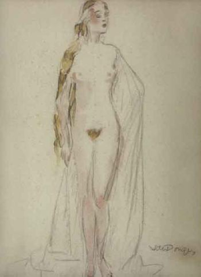 Nu de jeune femme by Kees van Dongen