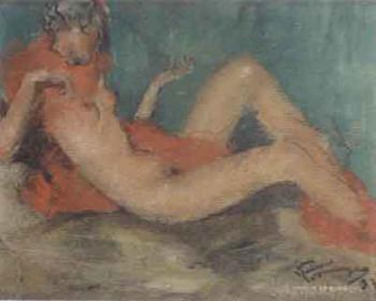 Jeune femme by Jean Gabriel Domergue