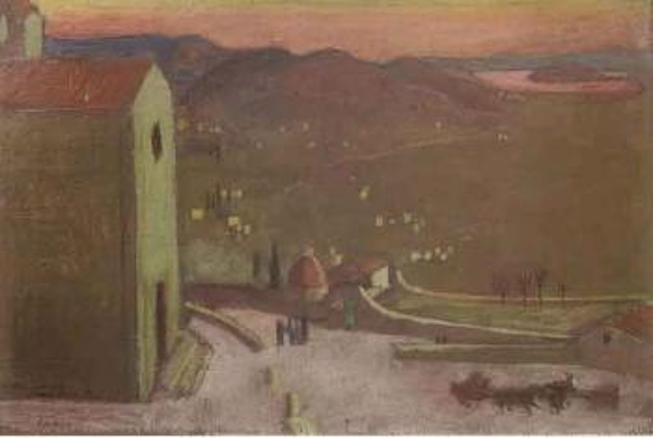 Vue de Cortone II by Maurice Denis