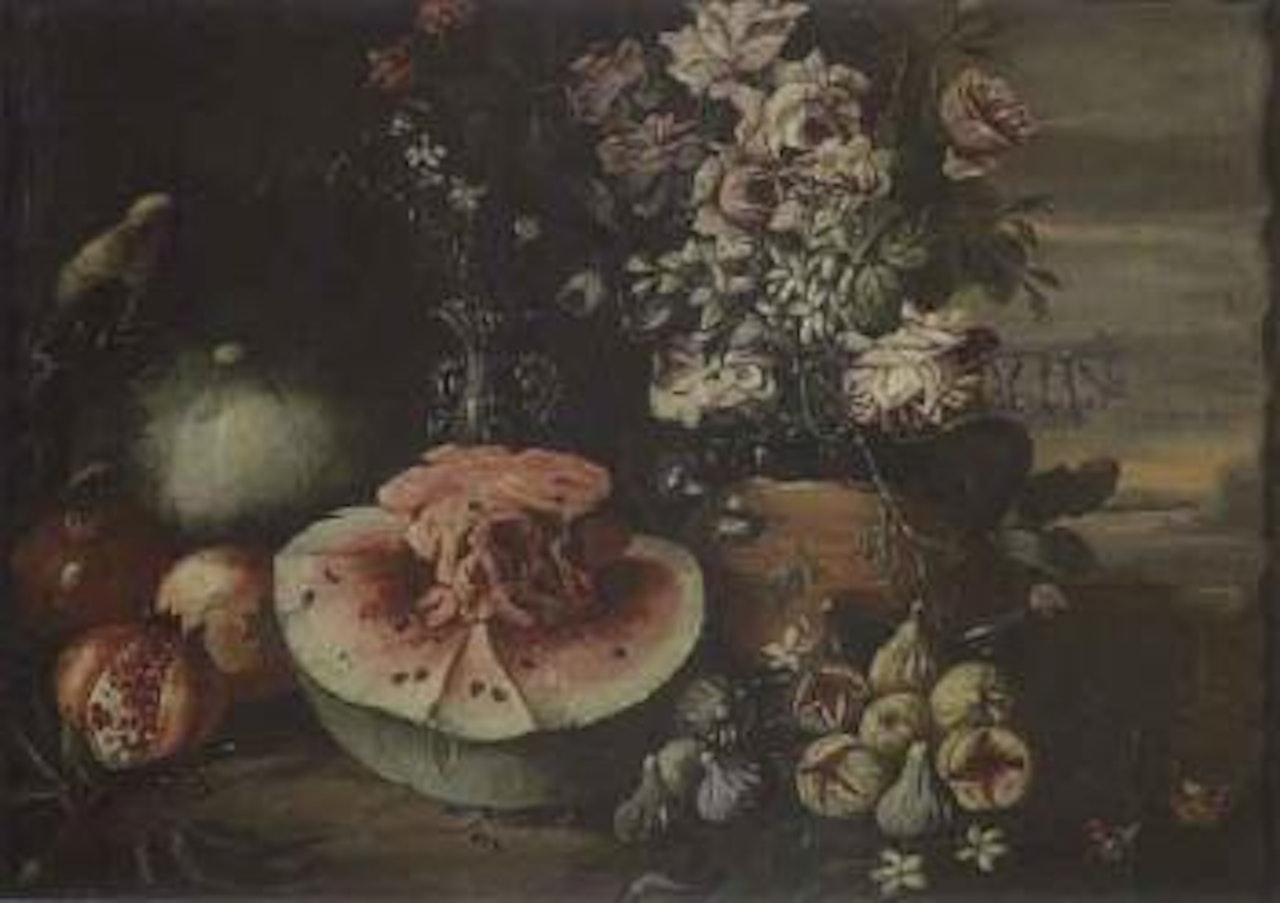 Still lives by Neapolitan School