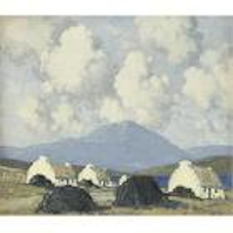 Road by the lake by Paul Henry