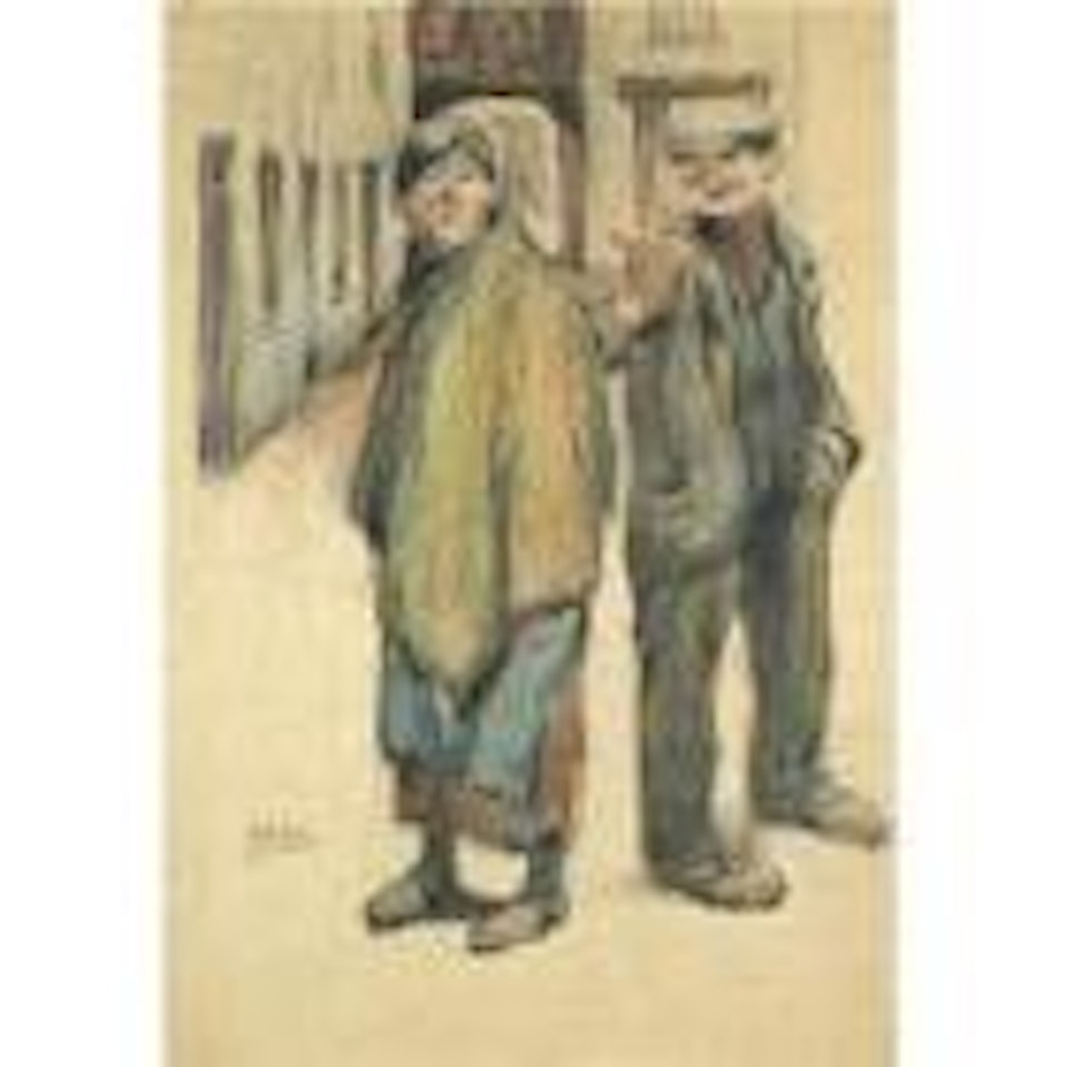 Shawlie and docker by William Conor
