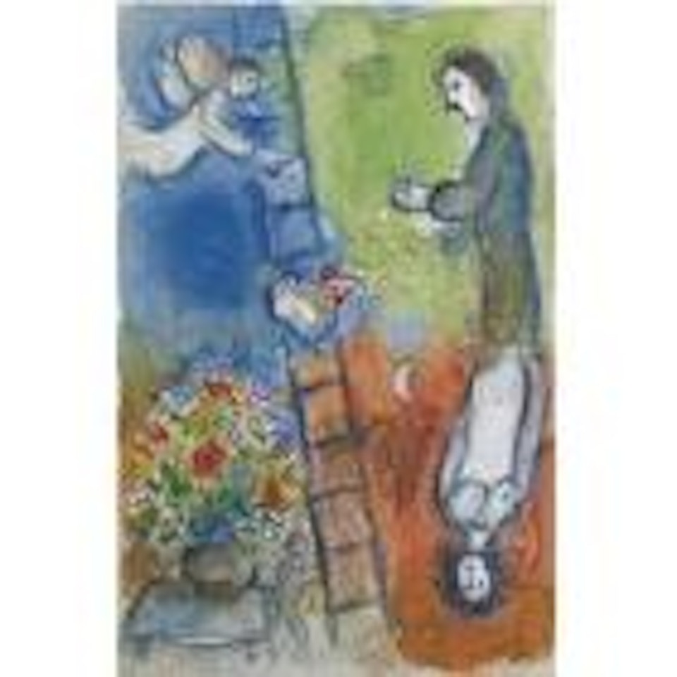 Echelle de Jacob by Marc Chagall