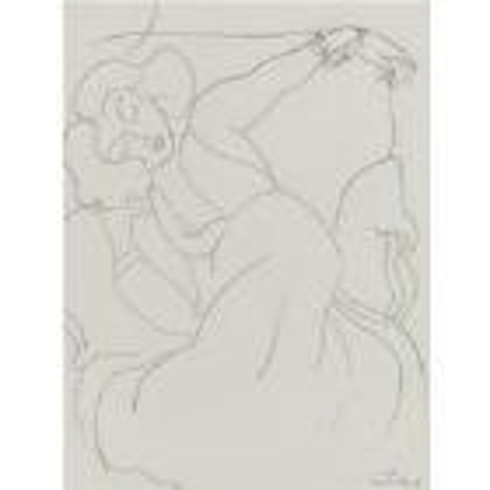 Jeune femme endormie by Henri Matisse
