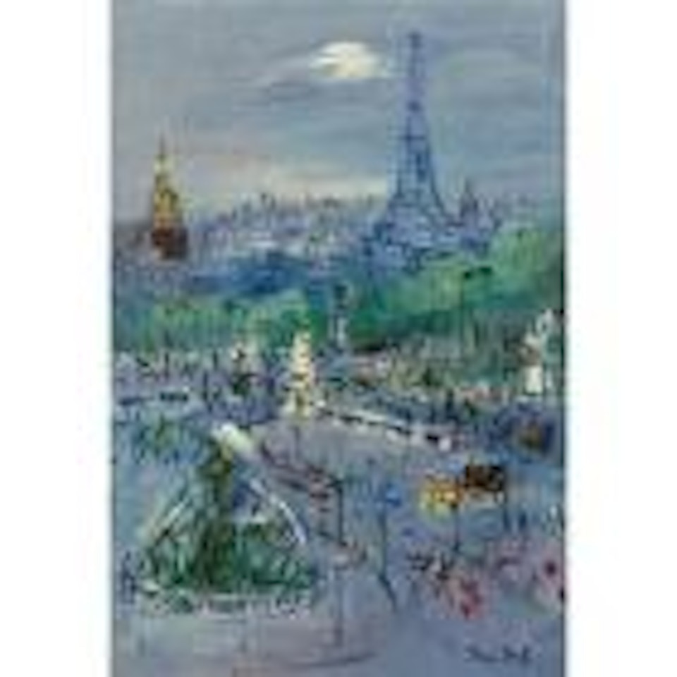 Place de la Concorde by Jean Dufy