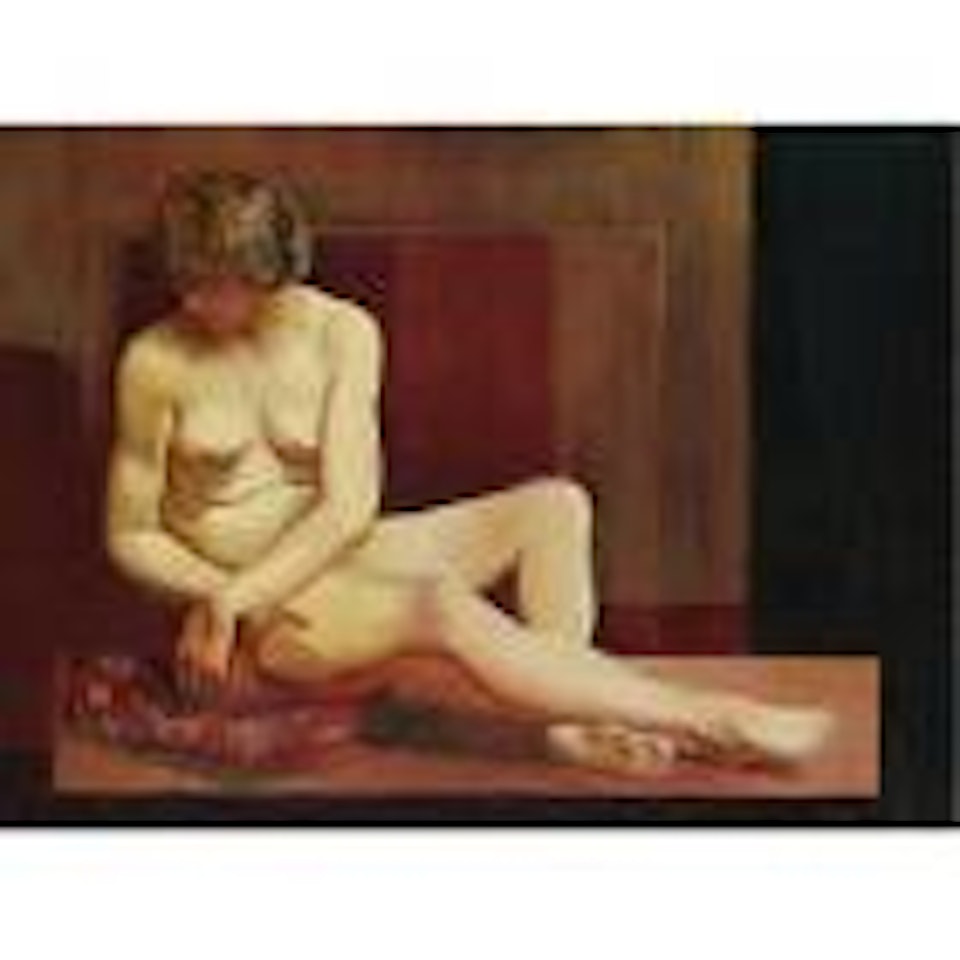 Nue assise by Moïse Kisling