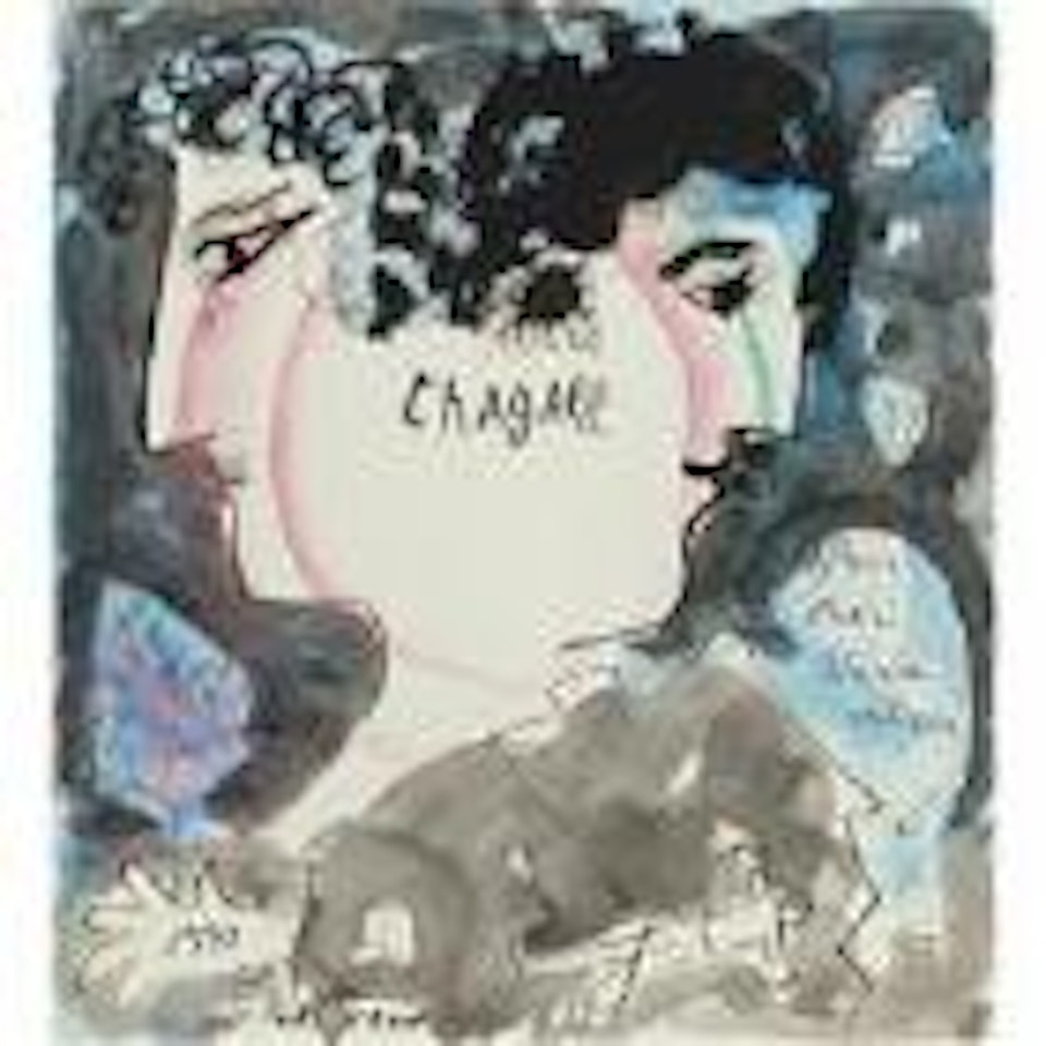 Double profil de Marc by Marc Chagall