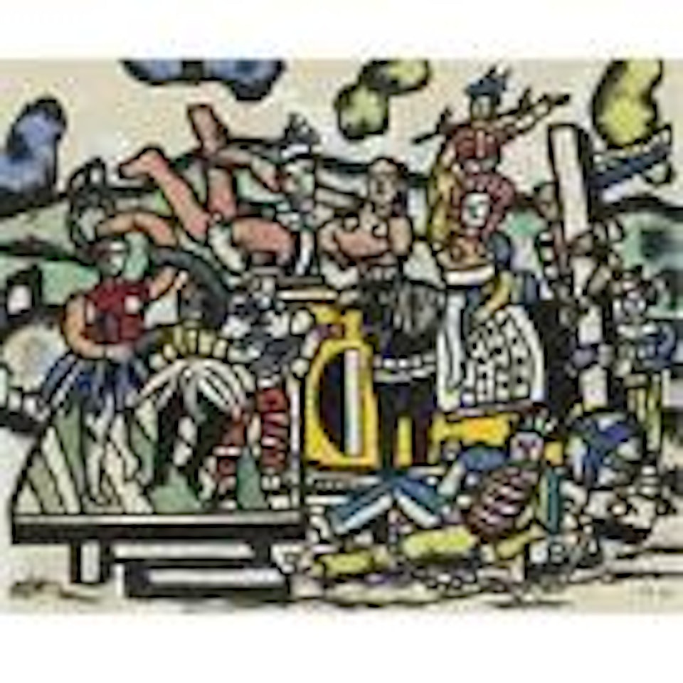 Grande parade by Fernand Leger