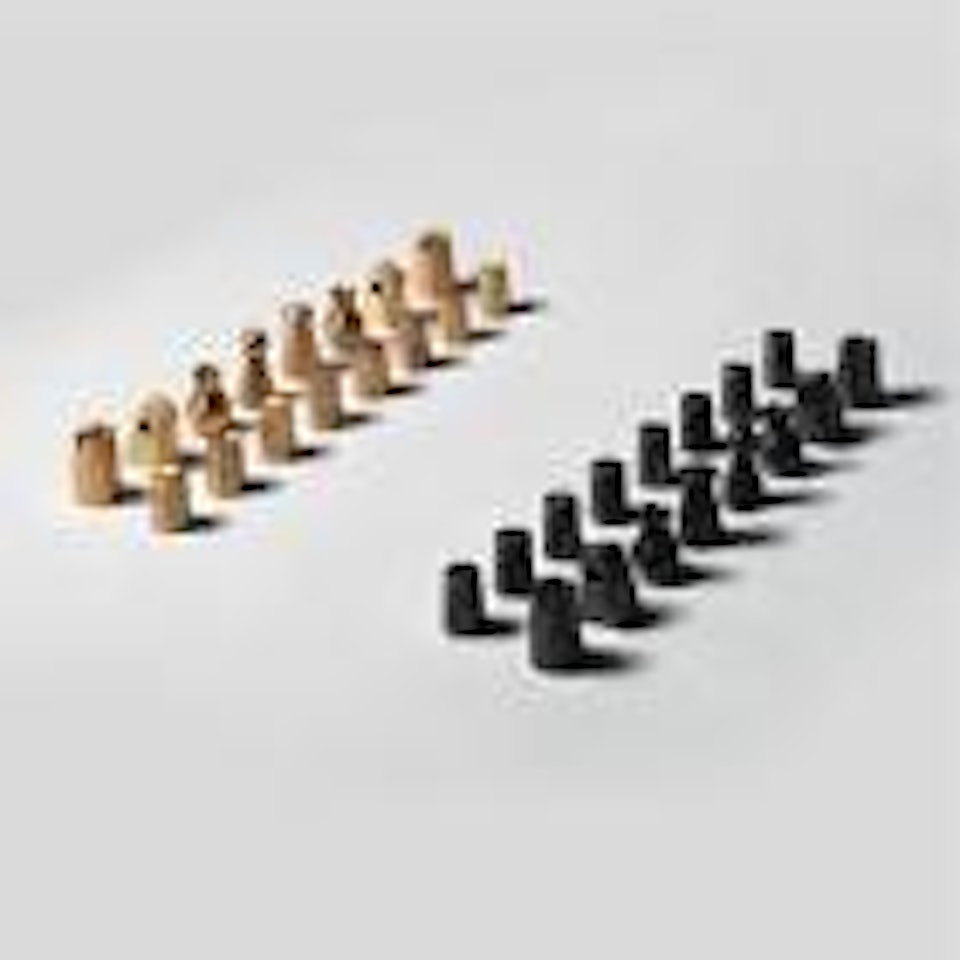 Chess set by Man Ray