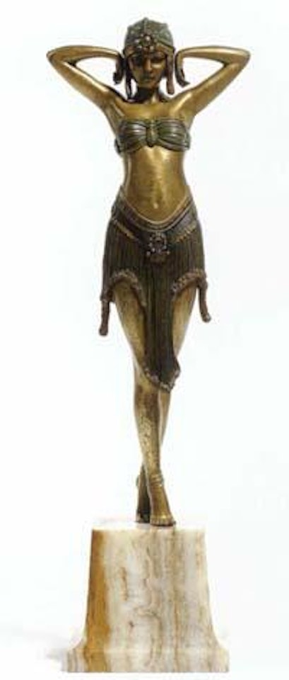 Danseuse au scarabee by Demetre Chiparus