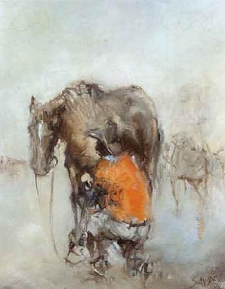 Hobbling the nighthorse by Hugh Sawrey