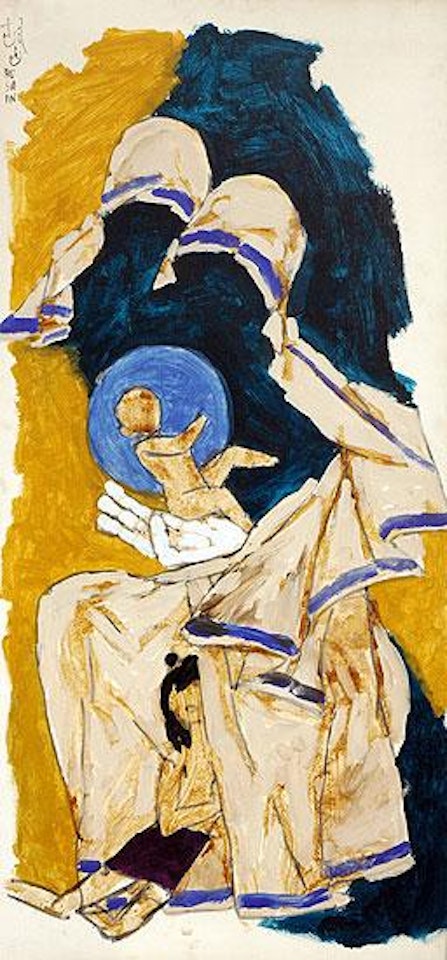 Mother Teresa by M.F. Husain