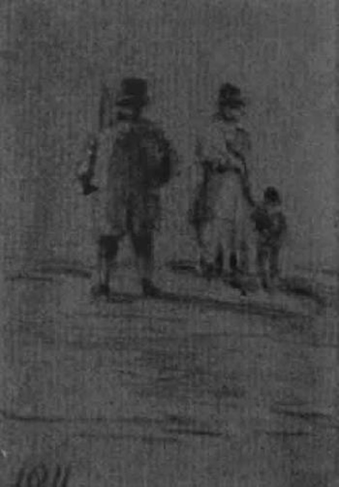 Famille en promenade by John Constable
