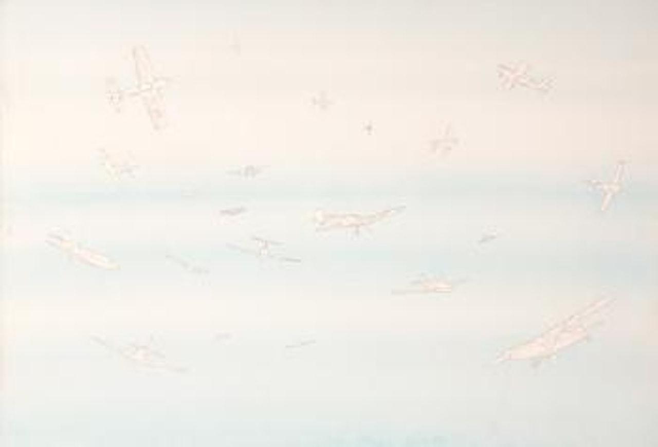 Cieli ad alta quota by Alighiero Boetti
