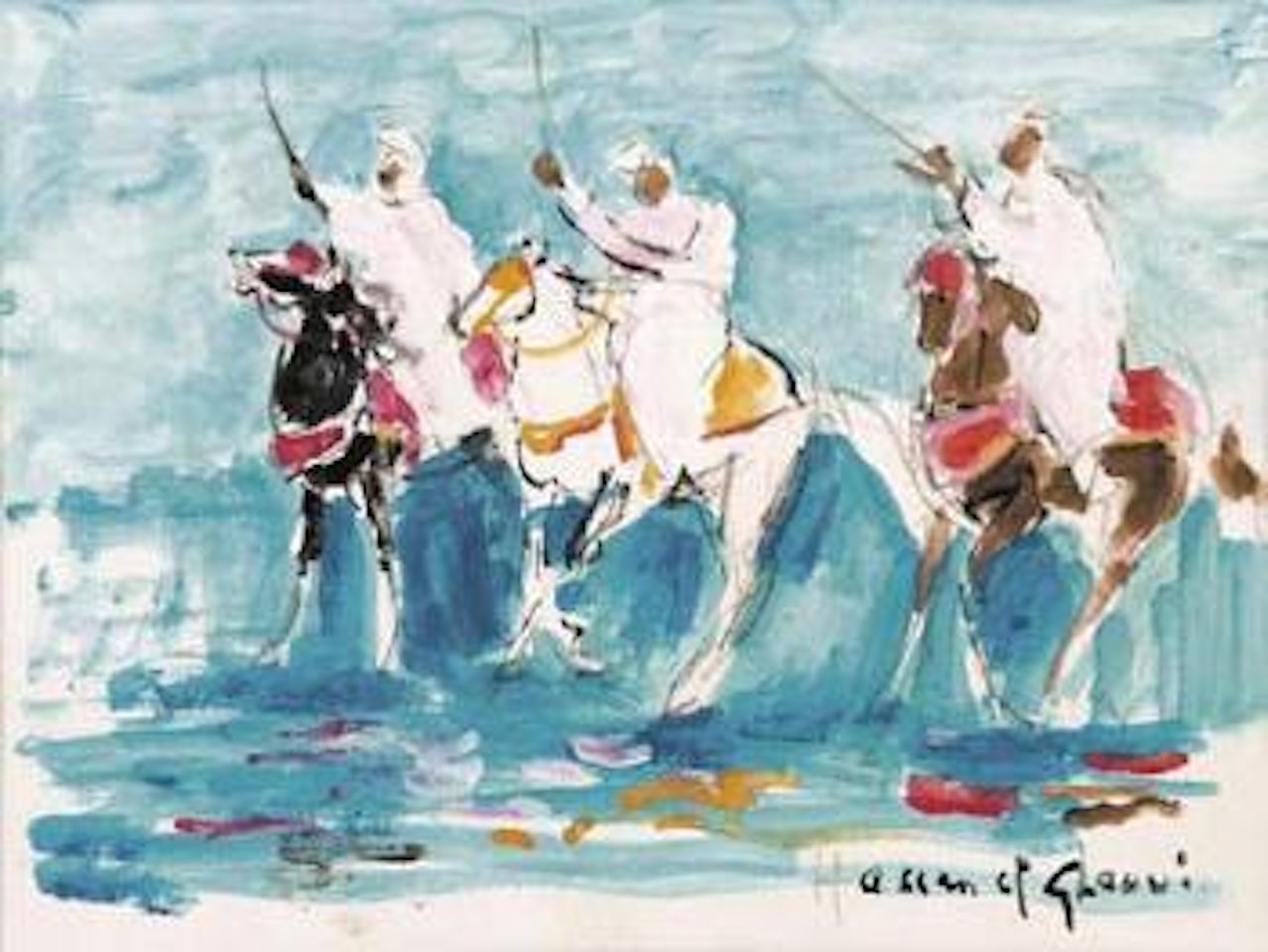 Cavaliers by Hassan El Glaoui