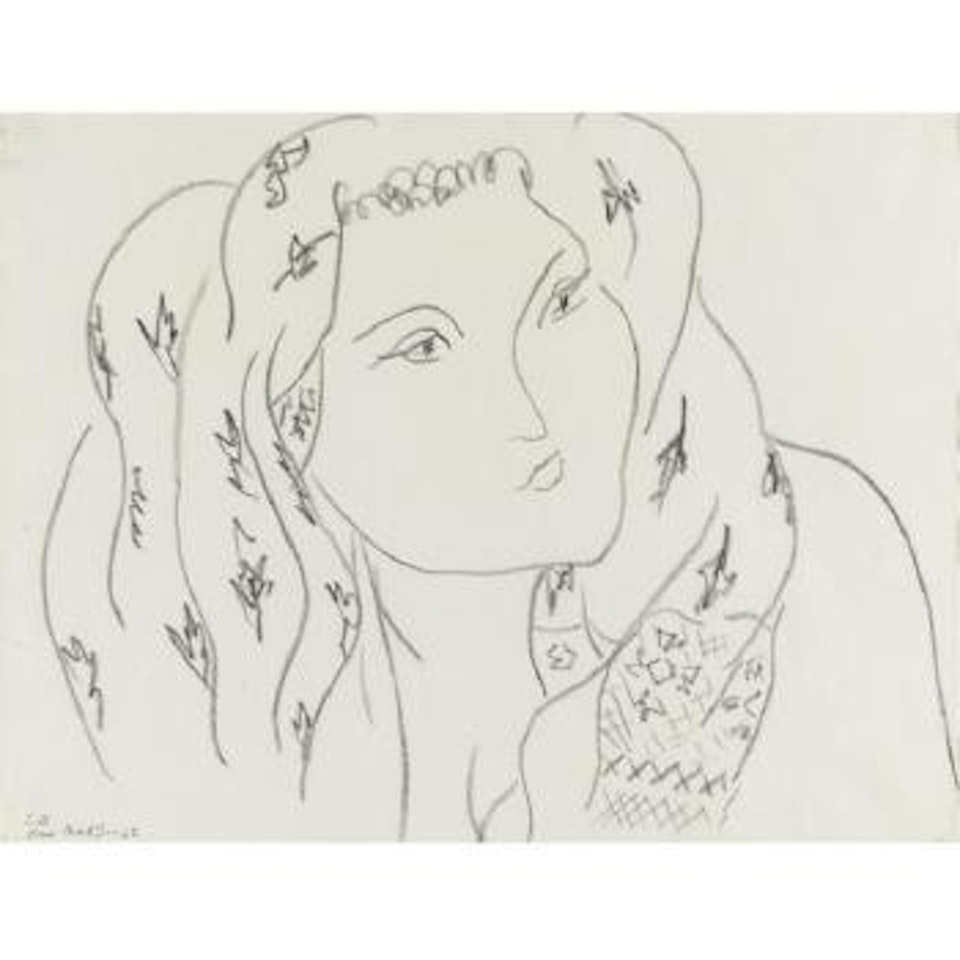 Tete d'odalisque by Henri Matisse