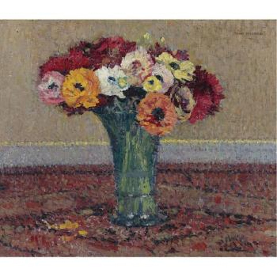 Anemones by Henri Jean Guillaume Martin
