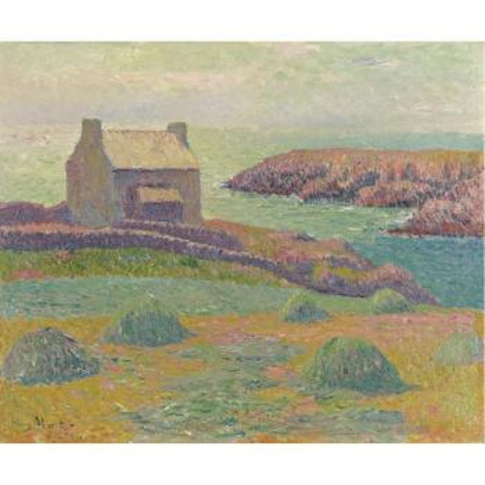 Maison sur la colline by Henry Moret