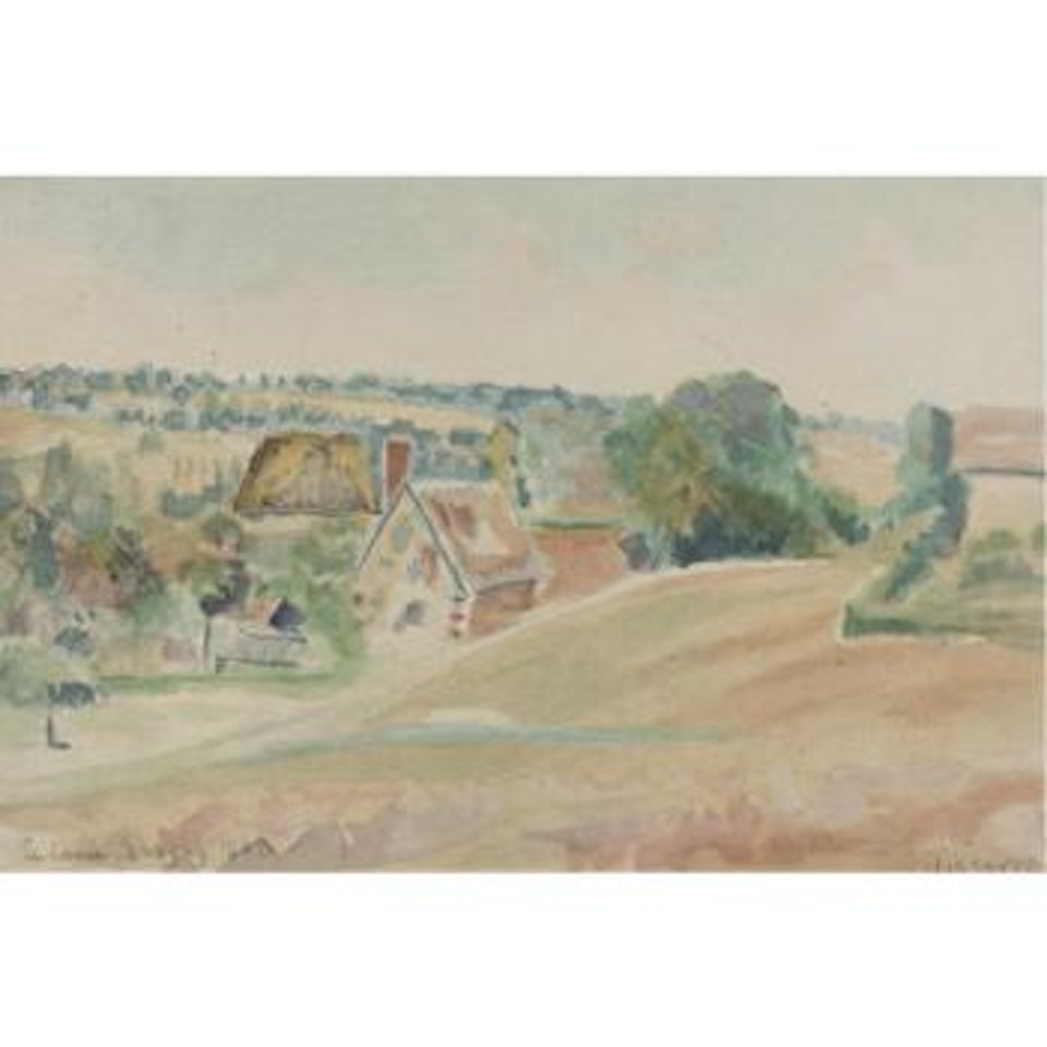 Cavee Eragny by Camille Pissarro