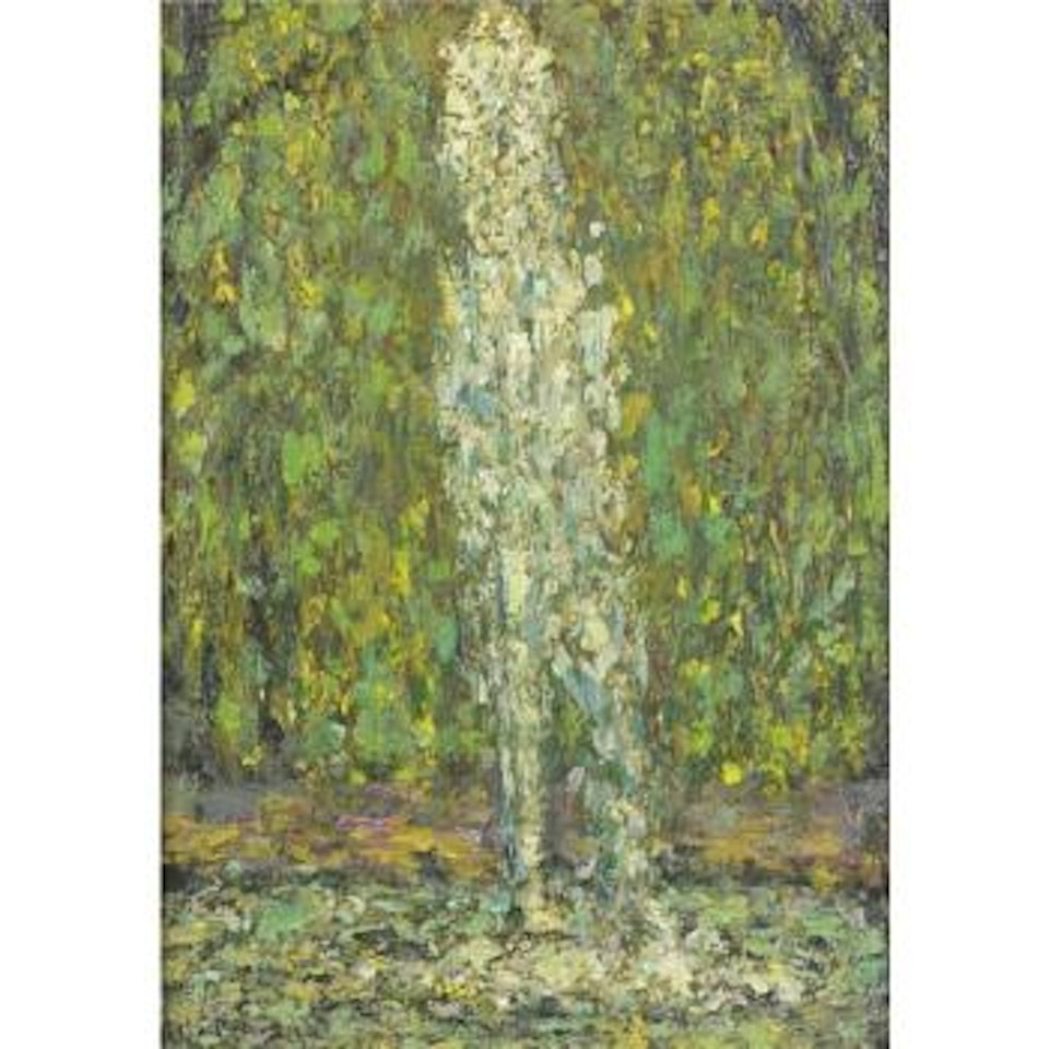 Jet dÆeau sous bois, Versailles by Henri Le Sidaner