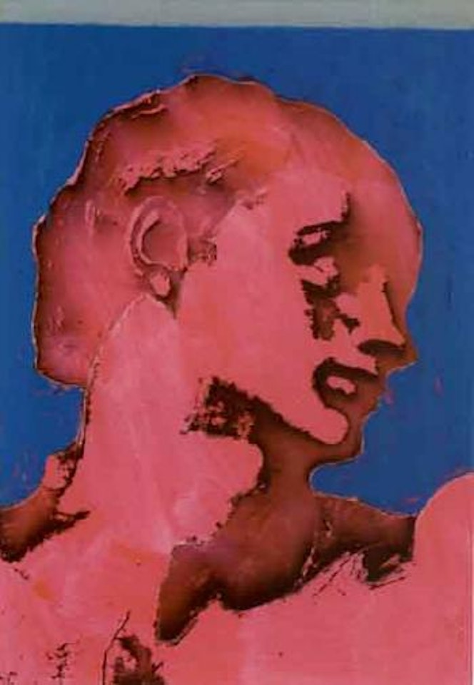 Adam's head by Tano Festa