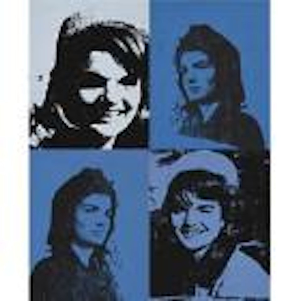 Four Jackies by Andy Warhol