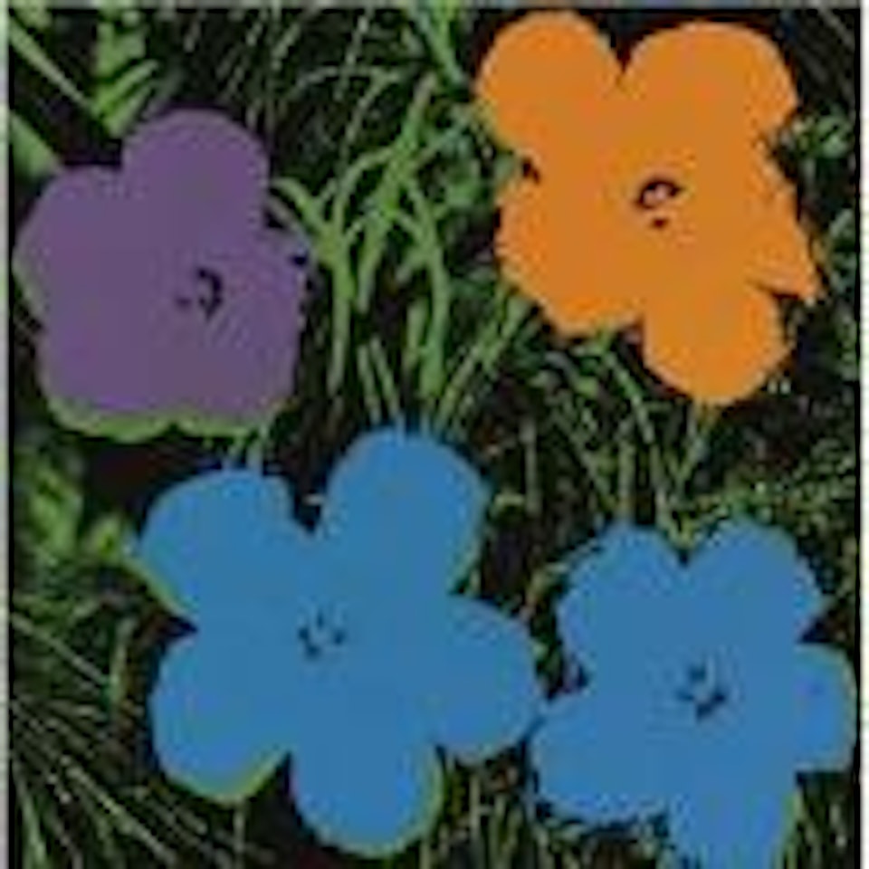 Flowers by Andy Warhol