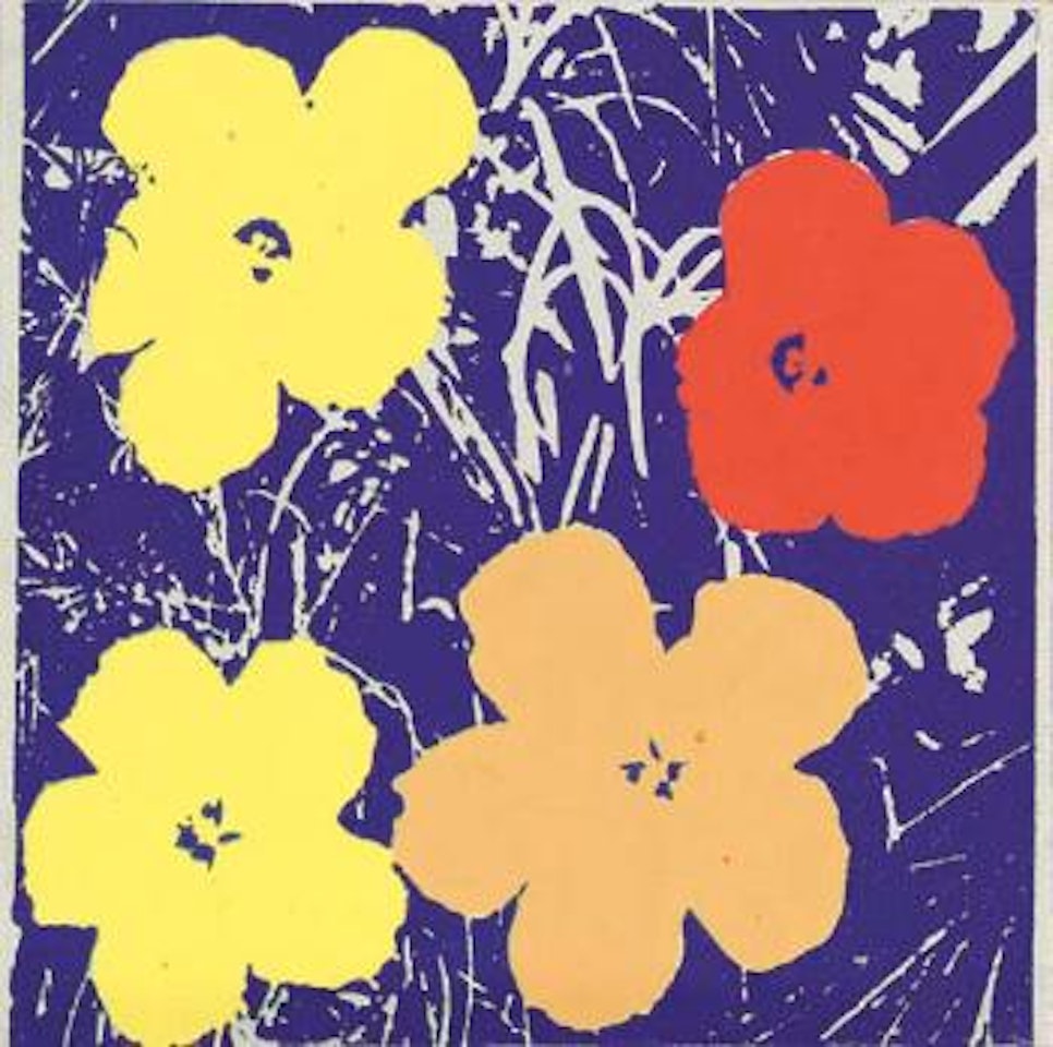 Andy Warhol - Flowers by Richard Pettibone