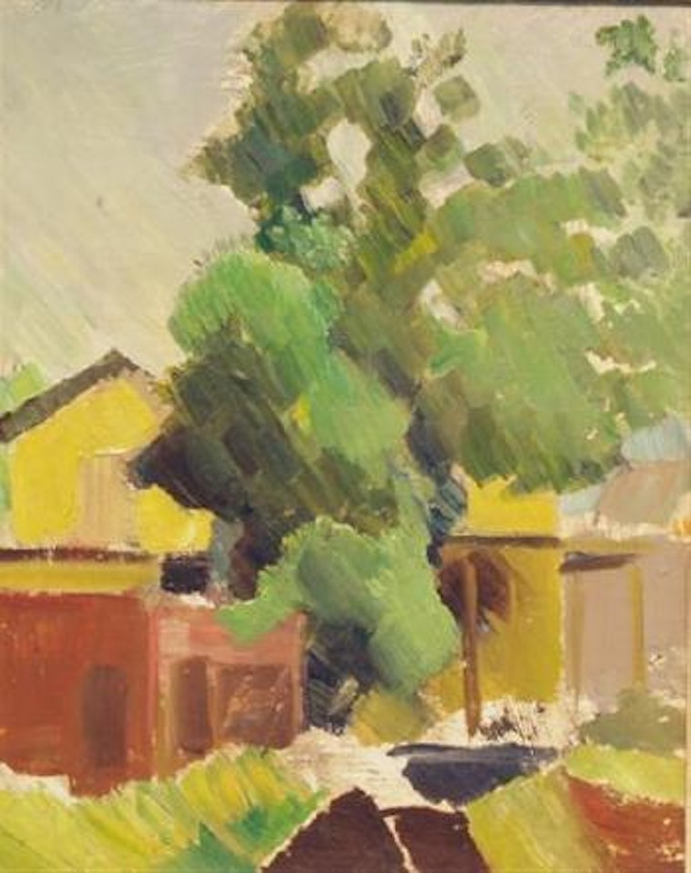 Yellow house by Hayley Lever