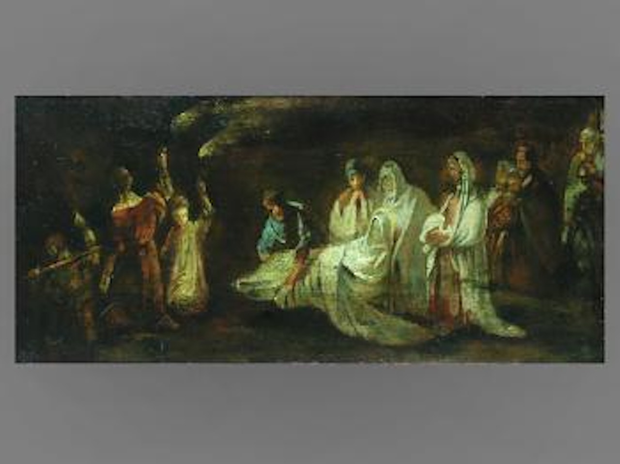 Holy burial by Carl Spitzweg