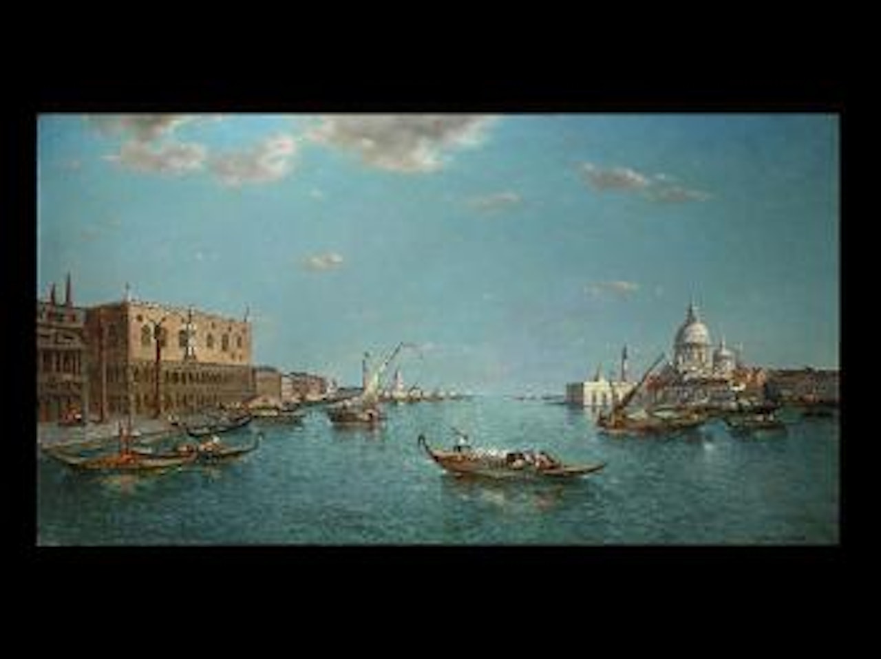 Venetian view by François Etienne Musin