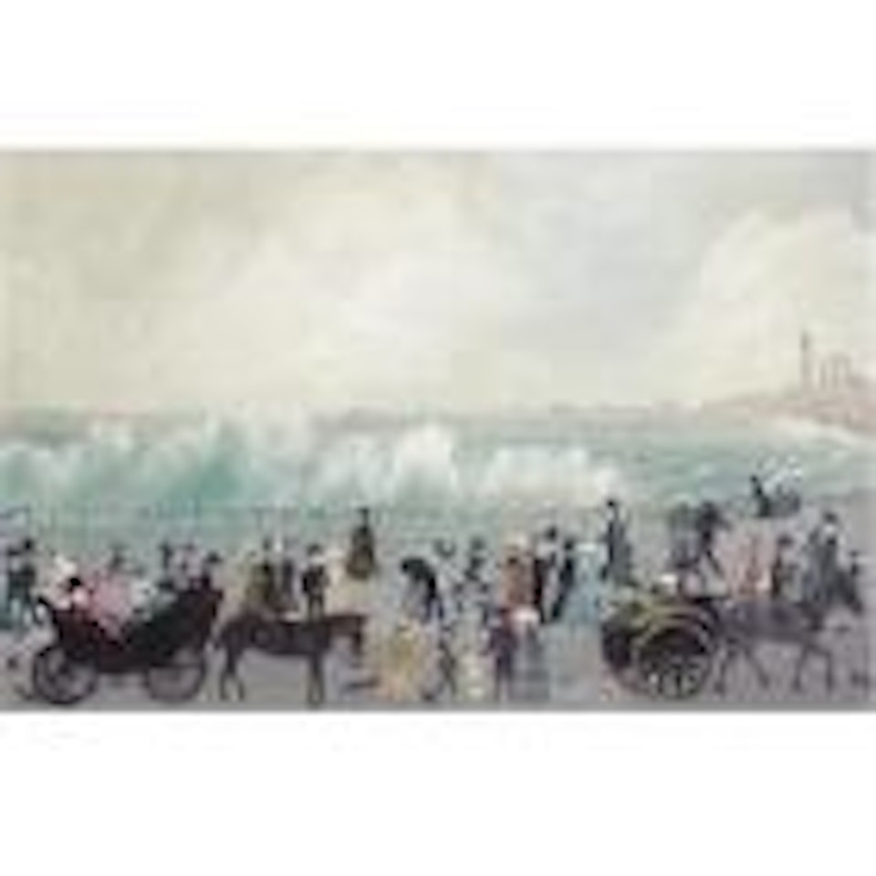 High tides at Blackpool by Helen Bradley