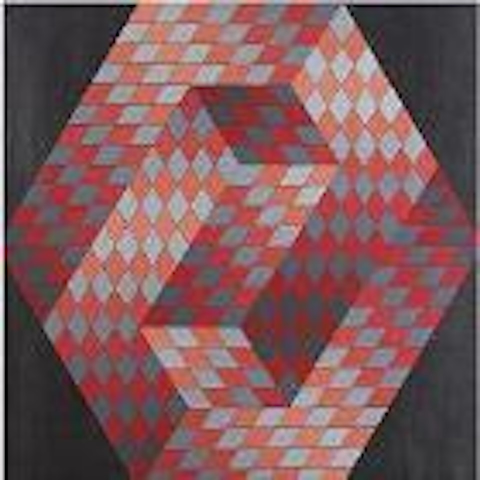 Gestalt RG by Victor Vasarely